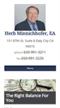 Mobile Screenshot of herbminnichhofer.com